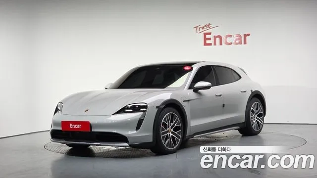 Porsche Taycan 2022 Серебристо-серый из Кореи