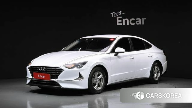 Hyundai Sonata (DN8) 2019 Белый из Кореи