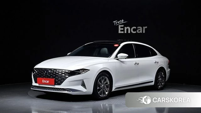 Hyundai The New Grandeur IG Hybrid 2022 Белый из Кореи