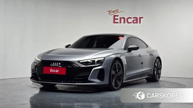Audi e-Tron GT 2021 Серебряный из Кореи