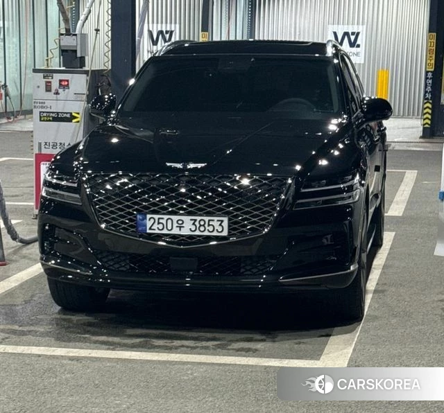 Genesis GV80 2020 Черный из Кореи