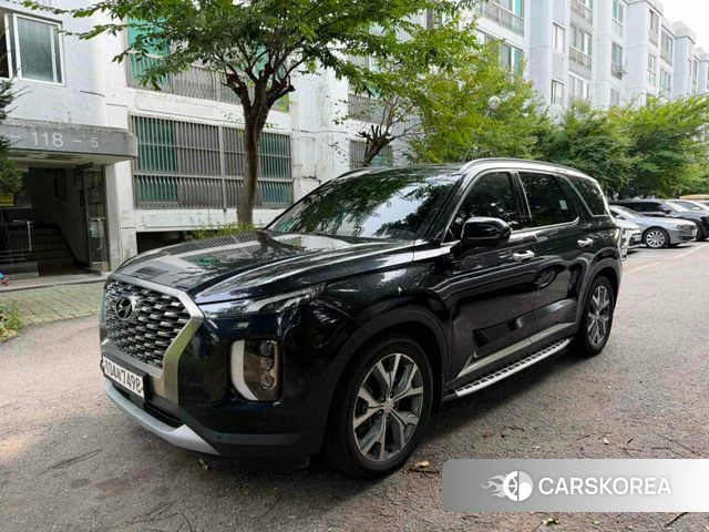 Hyundai Palisade 2019 Темно-зеленый из Кореи