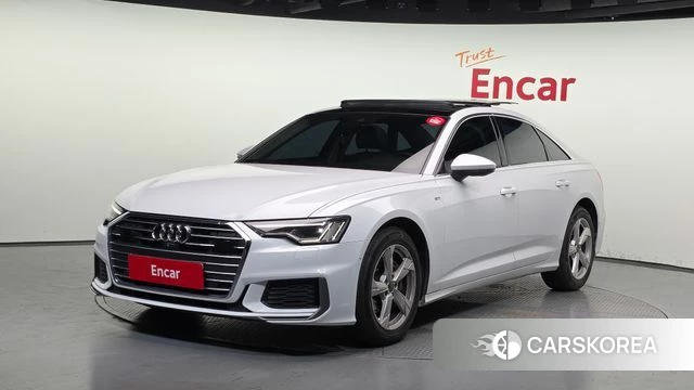 Audi A6 (C8) 2020 Белый из Кореи