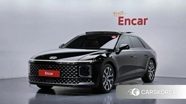 Hyundai Grandeur Hybrid (GN7) 2024 Черный из Кореи