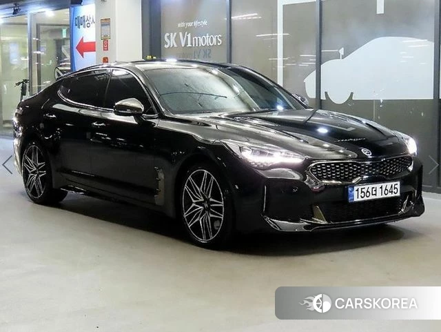 Kia Stinger Meister 2021 Черный из Кореи