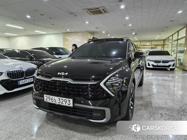 Kia Sportage 5th Generation Hybrid 2022 Черный из Кореи