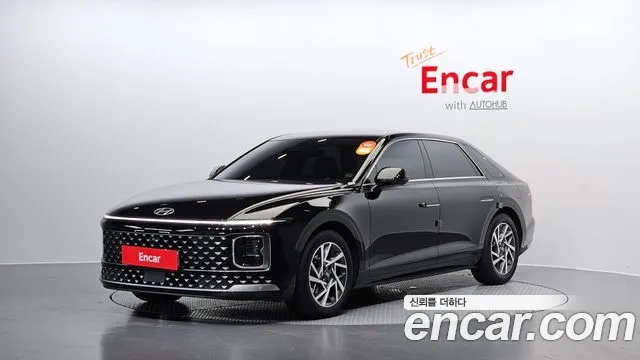 Hyundai Grandeur Hybrid (GN7) 2023 Черный из Кореи