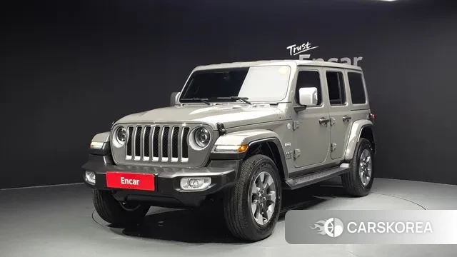 Jeep Wrangler (JL) 2023 Серый из Кореи
