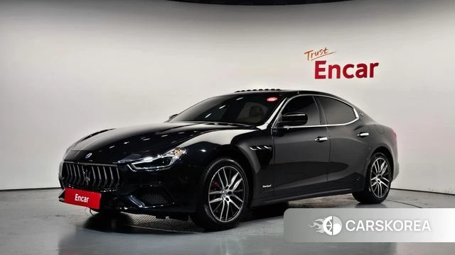 Maserati Ghibli 2020 Черный из Кореи