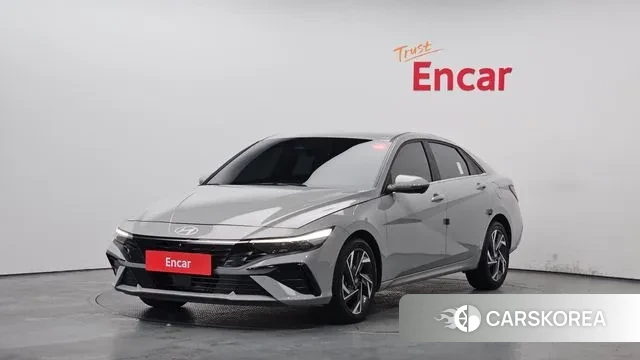 Hyundai The New Avante (CN7) 2023 Серебристо-серый из Кореи