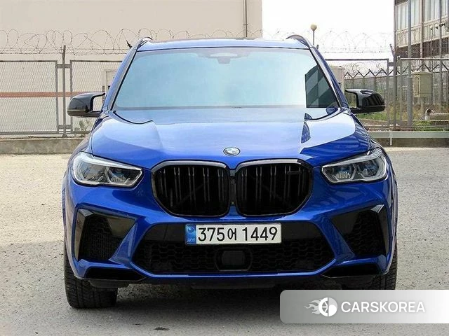 BMW X5M (G05) 2021 Синий из Кореи