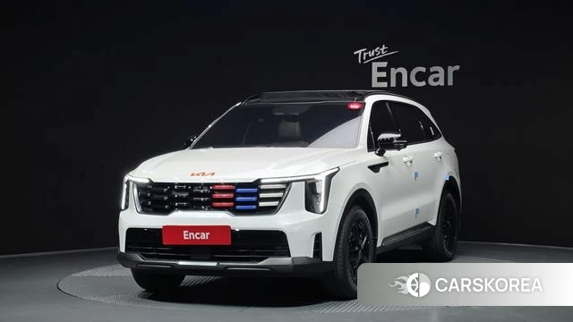 Kia The New Sorento 4th Generation 2024 Белый из Кореи