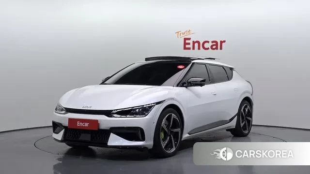 Kia EV6 2023 Белый из Кореи