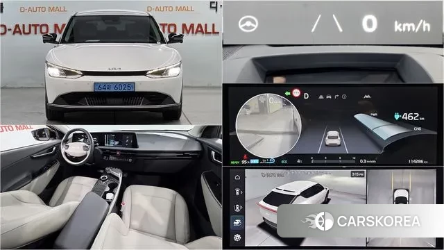 Kia EV6 2021 Белый из Кореи