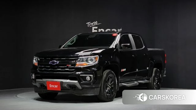 Chevrolet (GM Daewoo) Real New Colorado 2021 Черный из Кореи