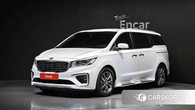 Kia The New Carnival 2018 Белый из Кореи