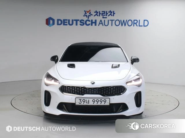 Kia Stinger 2018 Белый из Кореи
