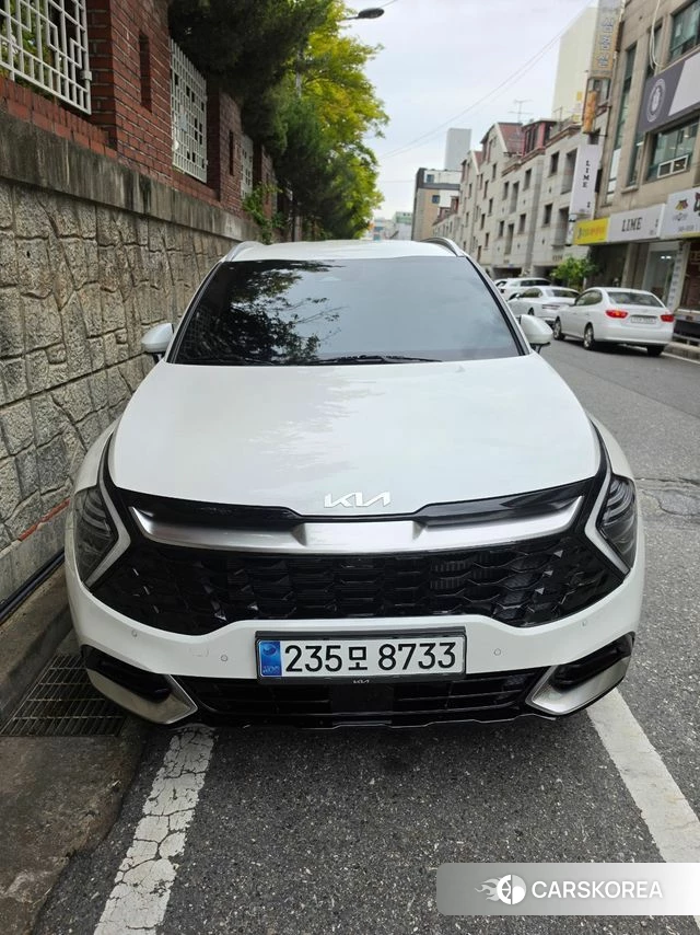 Kia Sportage 5th Generation 2023 Жемчужный цвет из Кореи