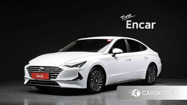 Hyundai Sonata Hybrid (DN8) 2020 Белый из Кореи