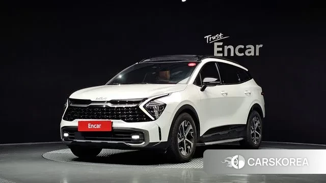 Kia Sportage 5th Generation Hybrid 2023 Белый из Кореи
