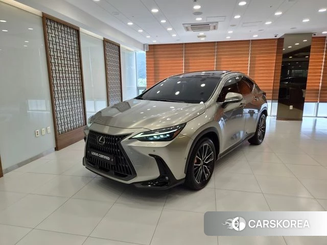 Lexus NX350h Second generation 2023 Серебристо-серый из Кореи