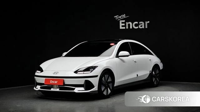 Hyundai Ionic 6 2023 Белый из Кореи