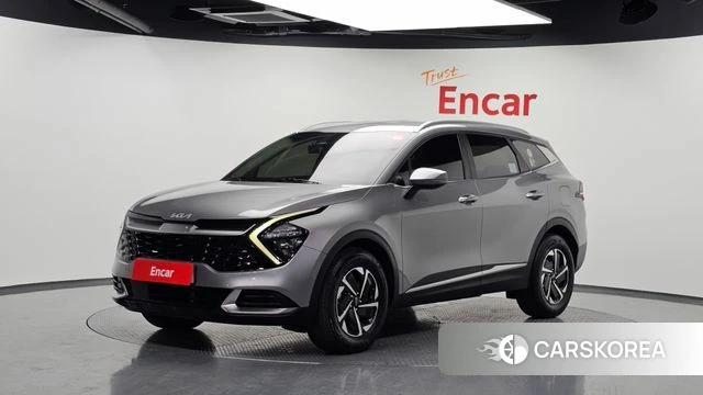 Kia Sportage 5th Generation Hybrid 2023 Серебристо-серый из Кореи