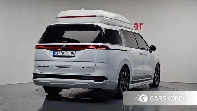 Kia Carnival 4th generation 2021 Белый из Кореи