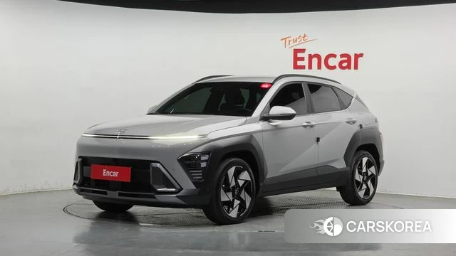 Hyundai Kona (SX2) 2023 Серебристо-серый из Кореи