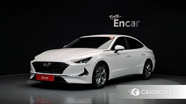 Hyundai Sonata (DN8) 2019 Белый из Кореи