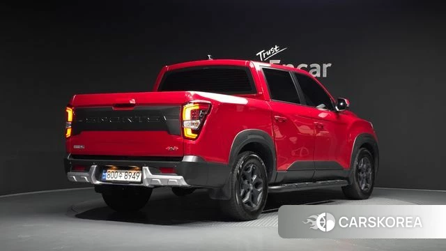 Ssangyong The New Rexton Sport 2021 Красный из Кореи