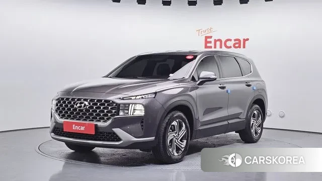 Hyundai The New Santa Fe 2022 Серый из Кореи