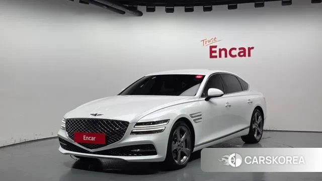 Genesis G80 (RG3) 2021 Белый из Кореи