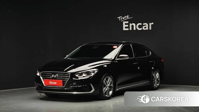 Hyundai Grandeur IG 2018 Черный из Кореи