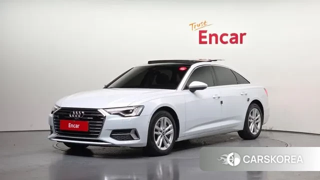 Audi A6 (C8) 2023 Белый из Кореи