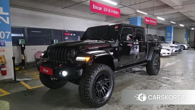 Jeep Gladiator (JT) 2022 Черный из Кореи