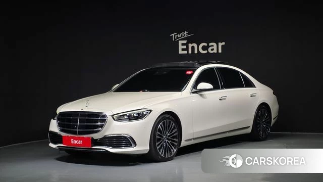 Mercedes-Benz S-Class W223 2021 Белый из Кореи