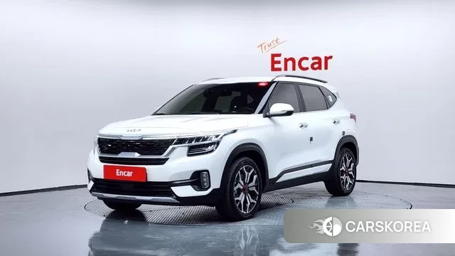 Kia Seltos 2022 Белый из Кореи
