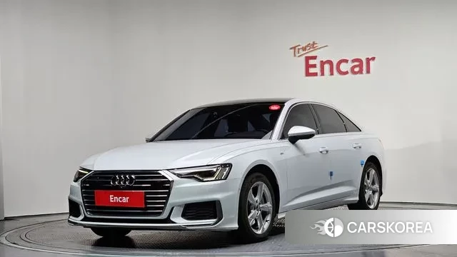 Audi A6 (C8) 2019 Белый из Кореи