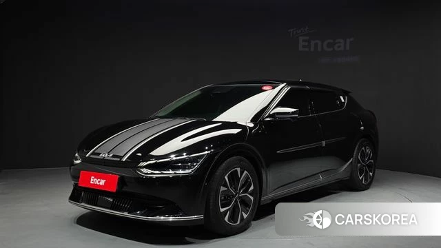 Kia EV6 2023 Черный из Кореи