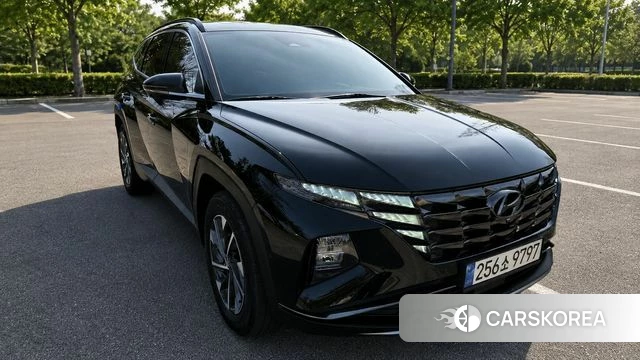 Hyundai Tucson Hybrid (NX4) 2021 Черный из Кореи