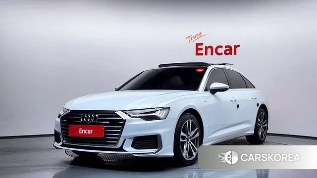 Audi A6 (C8) 2023 Белый из Кореи