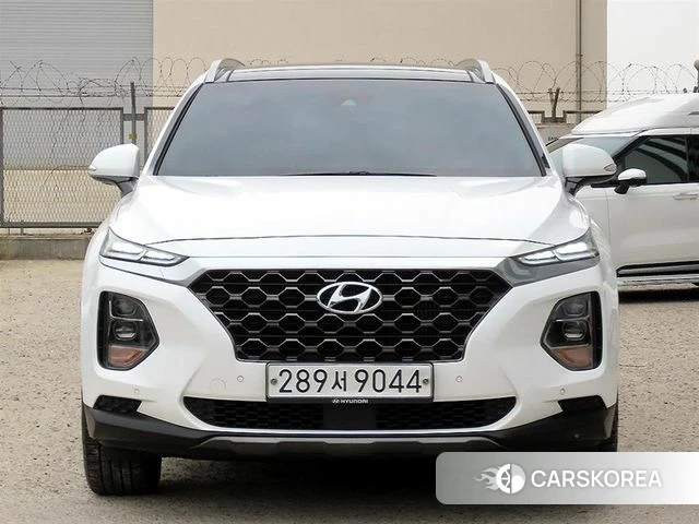 Hyundai Santa Fe TM 2020 Белый из Кореи