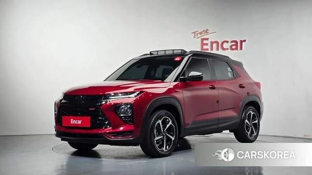 Chevrolet (GM Daewoo) Trailblazer 2020 Красный из Кореи