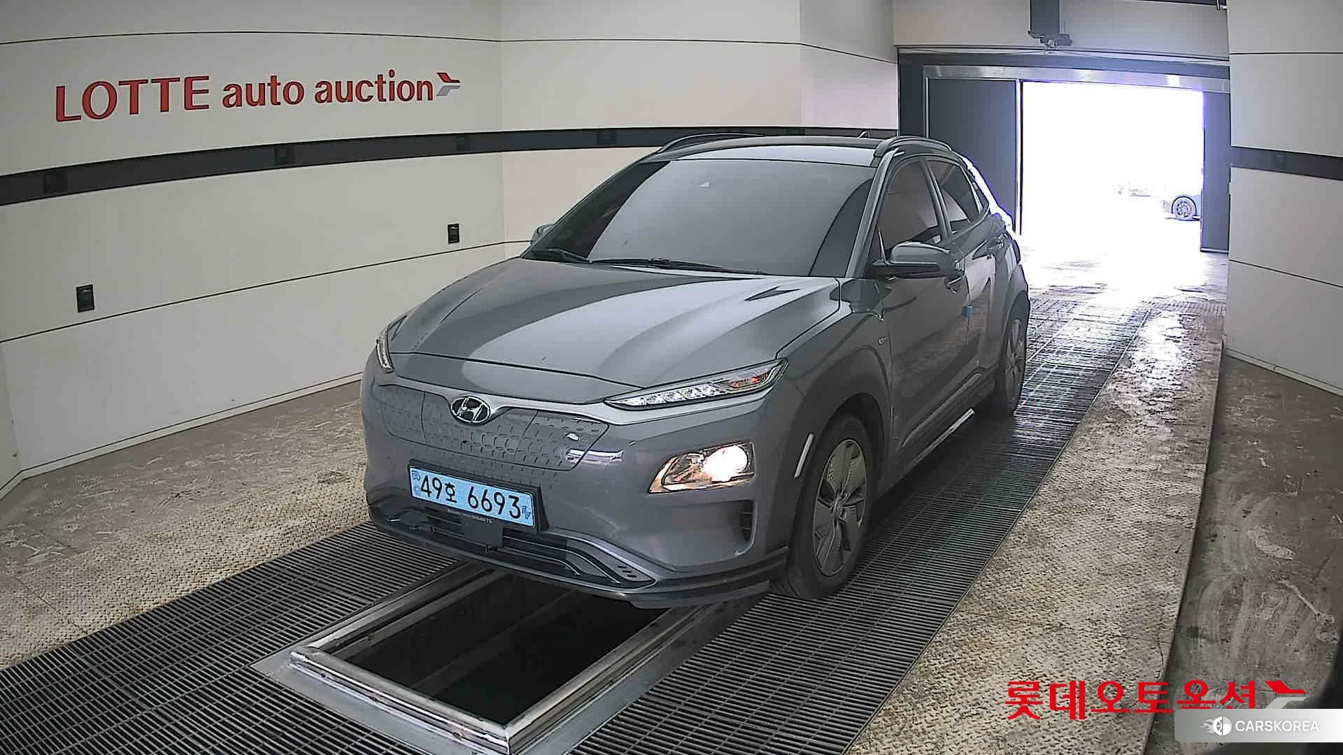 Hyundai KONA Electric 2020 Galactic Gray из Кореи