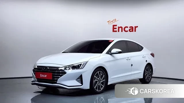 Hyundai The New Avante AD 2019 Белый из Кореи