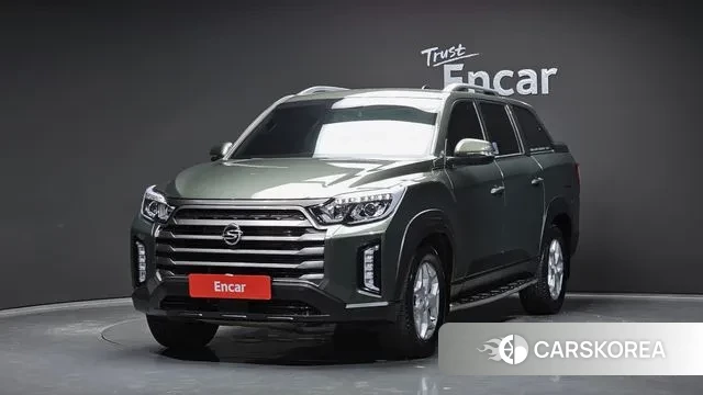 Ssangyong The New Rexton Sport 2022 Зеленый из Кореи