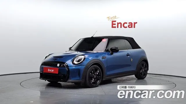 Mini Cooper S Convertible 2022 Синий из Кореи