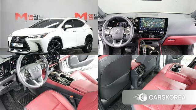 Lexus NX350h Second generation 2025 Белый из Кореи