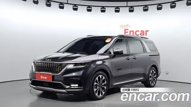 Kia Carnival 4th generation 2023 Серый из Кореи